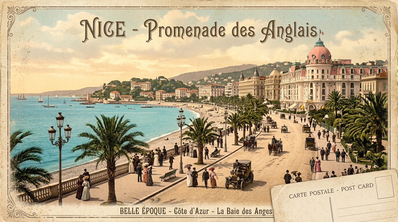 Terrasse sur la rue de France