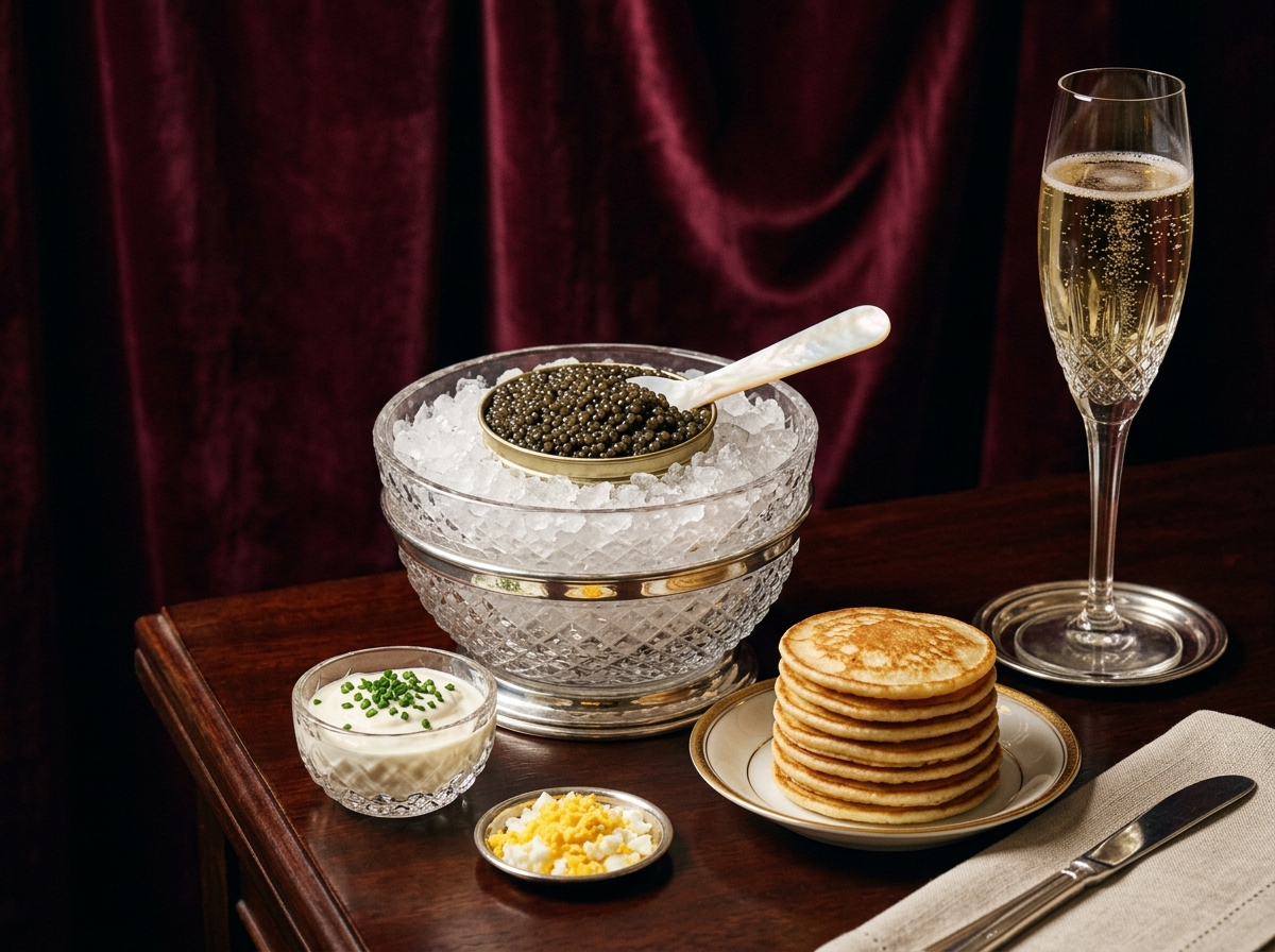 Caviar & champagne
