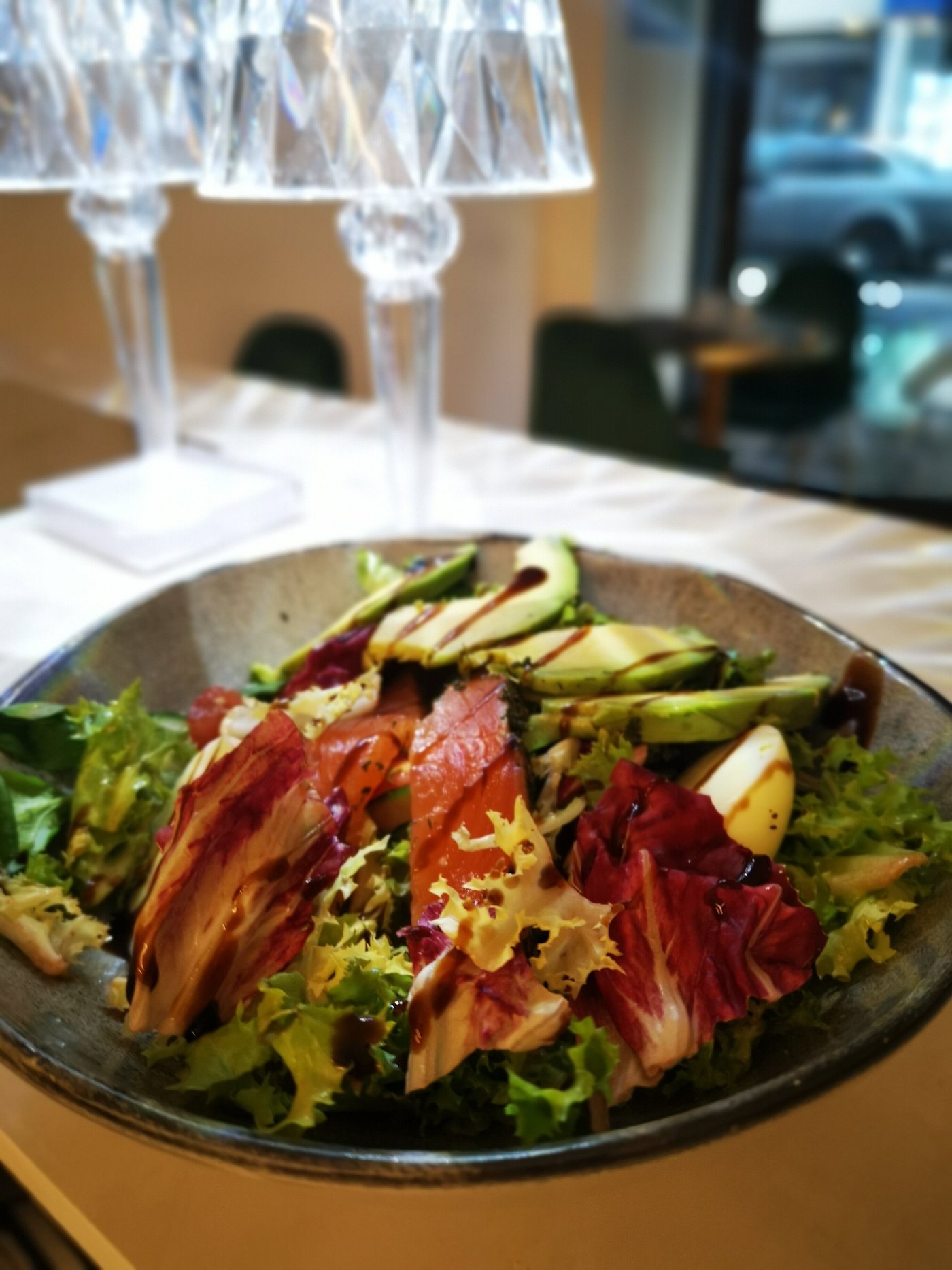 Salade saumon